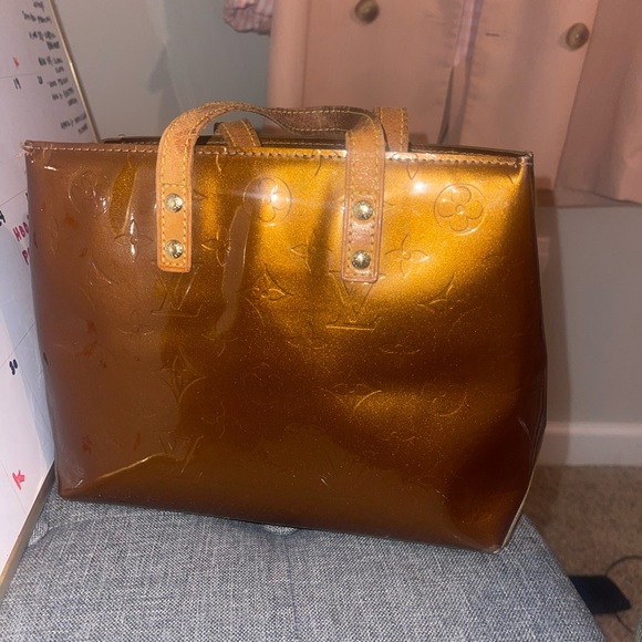 Louis Vuitton Monogram Vernis Reade PM in Brown - Picture 15 of 16